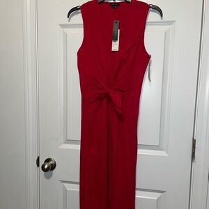 Theory Red Dress Kenza Crunch Scarlet Women’s Size 4 NWT